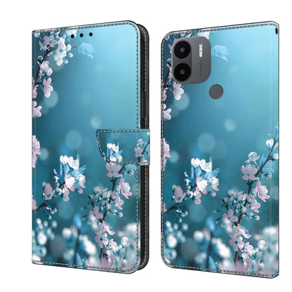 Crystal 3D Shockproof Protective Leather Phone Case, For Xiaomi Redmi A1+ / A2 / A2+