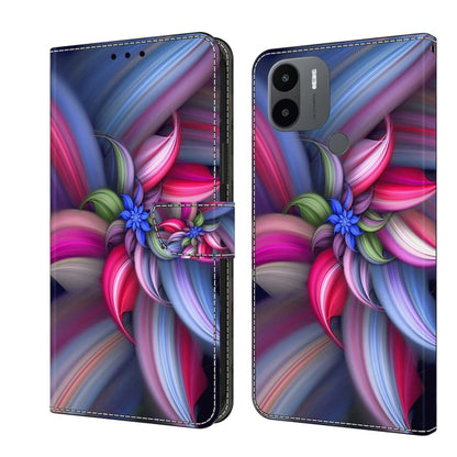 Crystal 3D Shockproof Protective Leather Phone Case, For Xiaomi Redmi A1+ / A2 / A2+