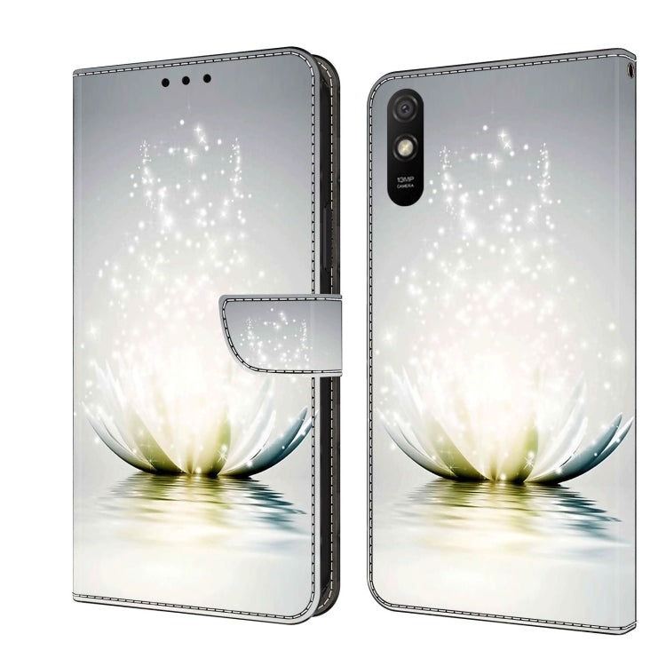 Crystal 3D Shockproof Protective Leather Phone Case, For Xiaomi Redmi 9A