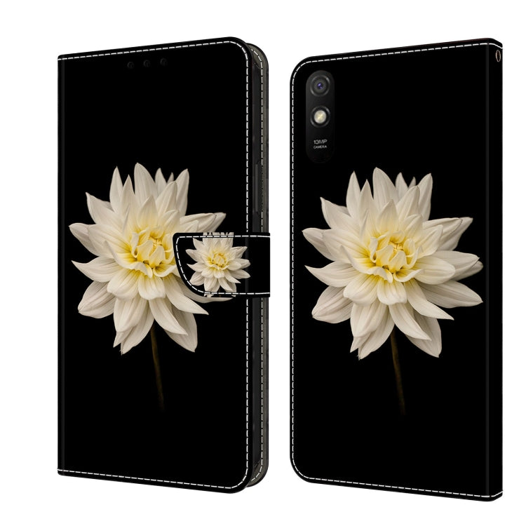Crystal 3D Shockproof Protective Leather Phone Case, For Xiaomi Redmi 9A
