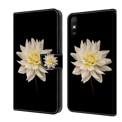 Crystal 3D Shockproof Protective Leather Phone Case, For Xiaomi Redmi 9A