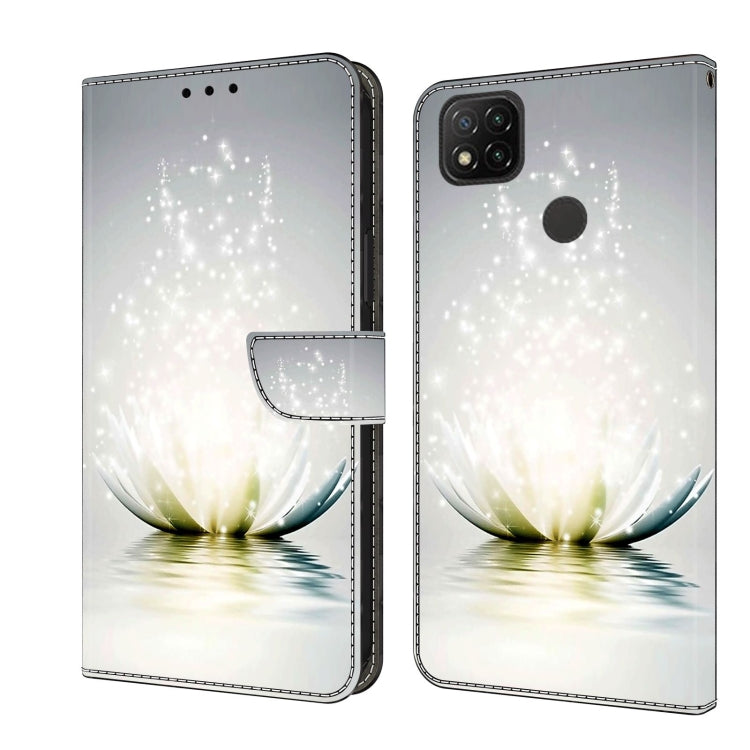 Crystal 3D Shockproof Protective Leather Phone Case, For Xiaomi Redmi 9C