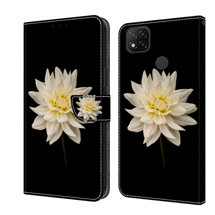 Crystal 3D Shockproof Protective Leather Phone Case, For Xiaomi Redmi 9C