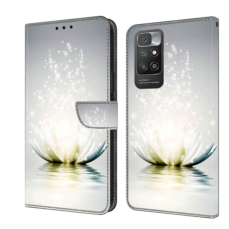 Crystal 3D Shockproof Protective Leather Phone Case, For Xiaomi Redmi 10