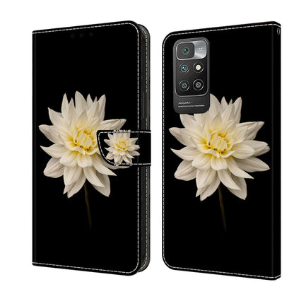 Crystal 3D Shockproof Protective Leather Phone Case, For Xiaomi Redmi 10