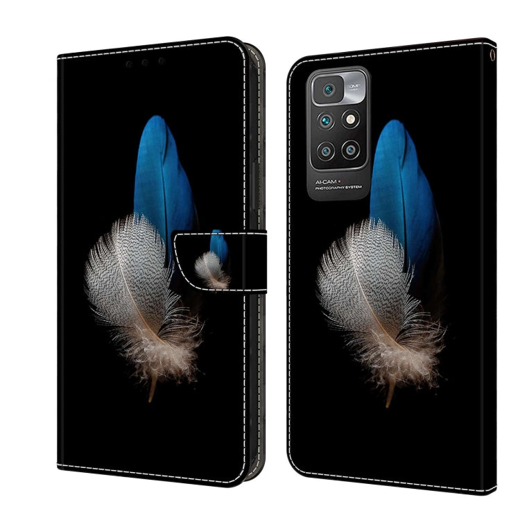 Crystal 3D Shockproof Protective Leather Phone Case, For Xiaomi Redmi 10