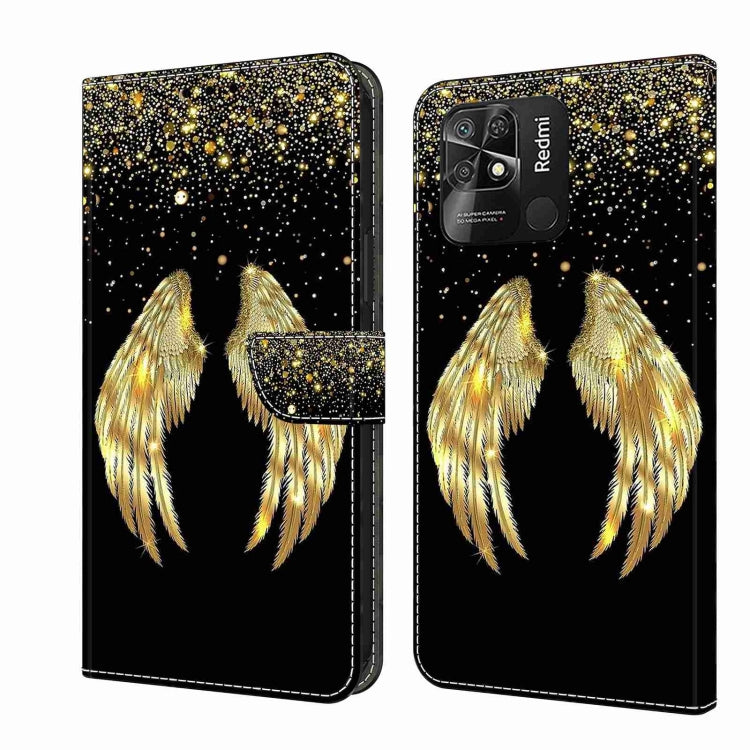 Crystal 3D Shockproof Protective Leather Phone Case, For Xiaomi Redmi 10C