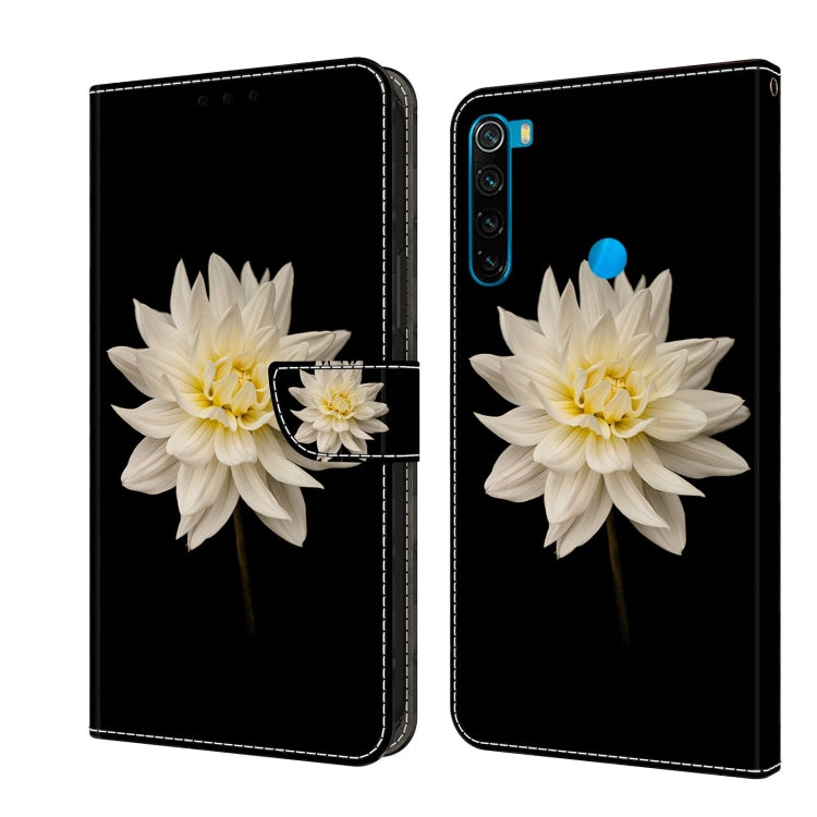 Crystal 3D Shockproof Protective Leather Phone Case, For Xiaomi Redmi Note 8