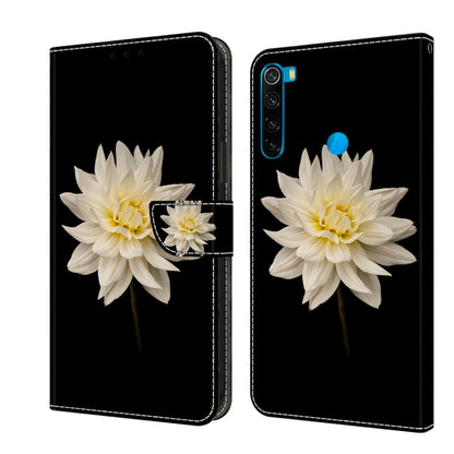 Crystal 3D Shockproof Protective Leather Phone Case, For Xiaomi Redmi Note 8