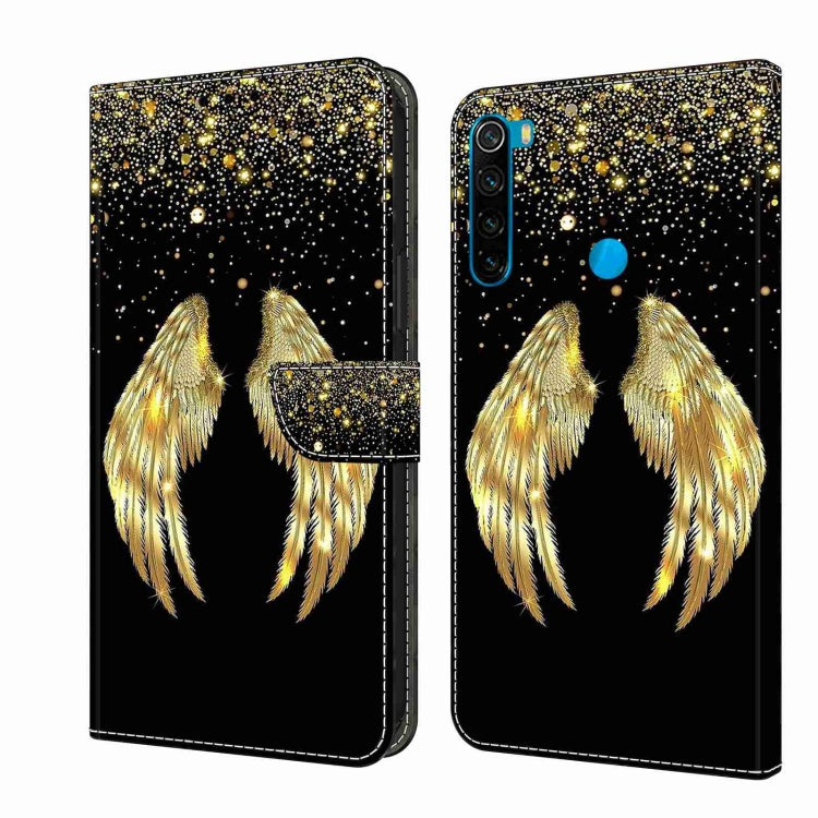 Crystal 3D Shockproof Protective Leather Phone Case, For Xiaomi Redmi Note 8