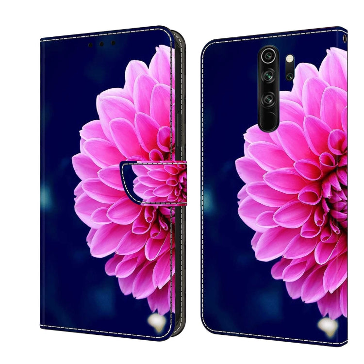 Crystal 3D Shockproof Protective Leather Phone Case, For Xiaomi Redmi Note 8 Pro