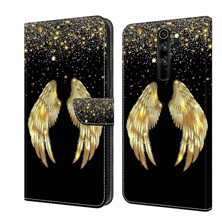 Crystal 3D Shockproof Protective Leather Phone Case, For Xiaomi Redmi Note 8 Pro