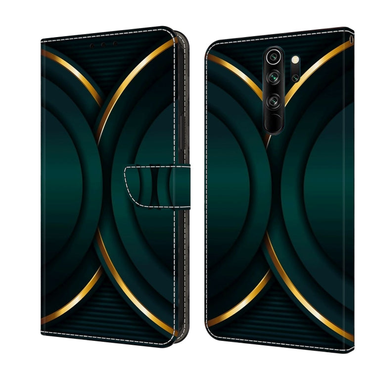Crystal 3D Shockproof Protective Leather Phone Case, For Xiaomi Redmi Note 8 Pro
