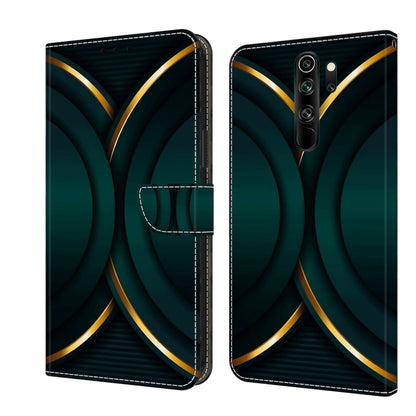 Crystal 3D Shockproof Protective Leather Phone Case, For Xiaomi Redmi Note 8 Pro