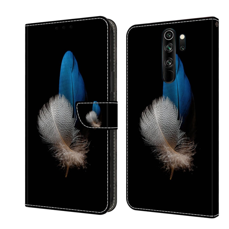 Crystal 3D Shockproof Protective Leather Phone Case, For Xiaomi Redmi Note 8 Pro