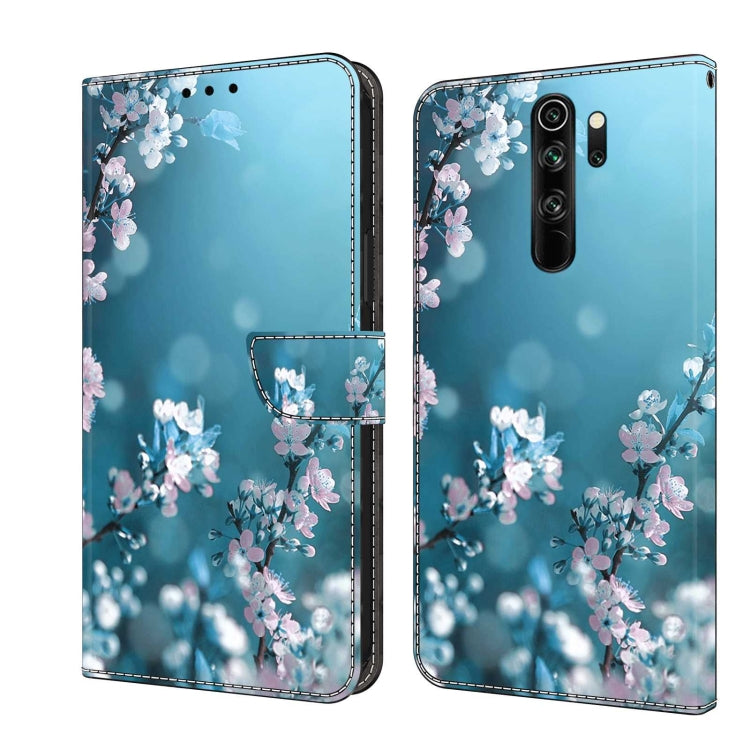 Crystal 3D Shockproof Protective Leather Phone Case, For Xiaomi Redmi Note 8 Pro