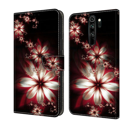 Crystal 3D Shockproof Protective Leather Phone Case, For Xiaomi Redmi Note 8 Pro