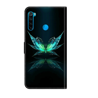 Crystal 3D Shockproof Protective Leather Phone Case, For Xiaomi Redmi Note 8T