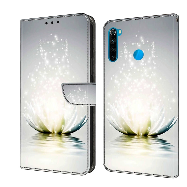 Crystal 3D Shockproof Protective Leather Phone Case, For Xiaomi Redmi Note 8T