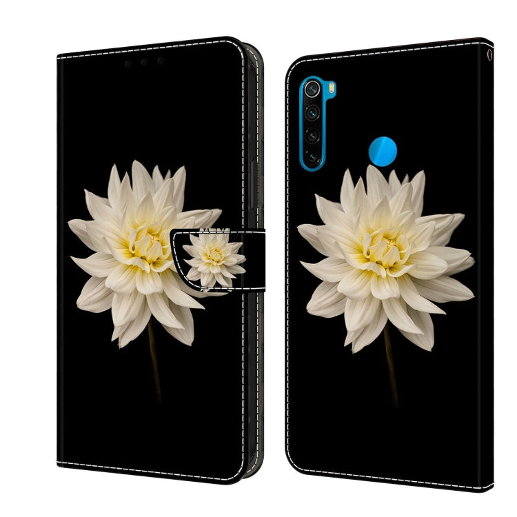 Crystal 3D Shockproof Protective Leather Phone Case, For Xiaomi Redmi Note 8T
