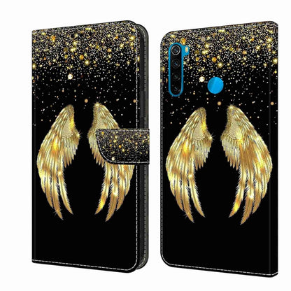 Crystal 3D Shockproof Protective Leather Phone Case, For Xiaomi Redmi Note 8T