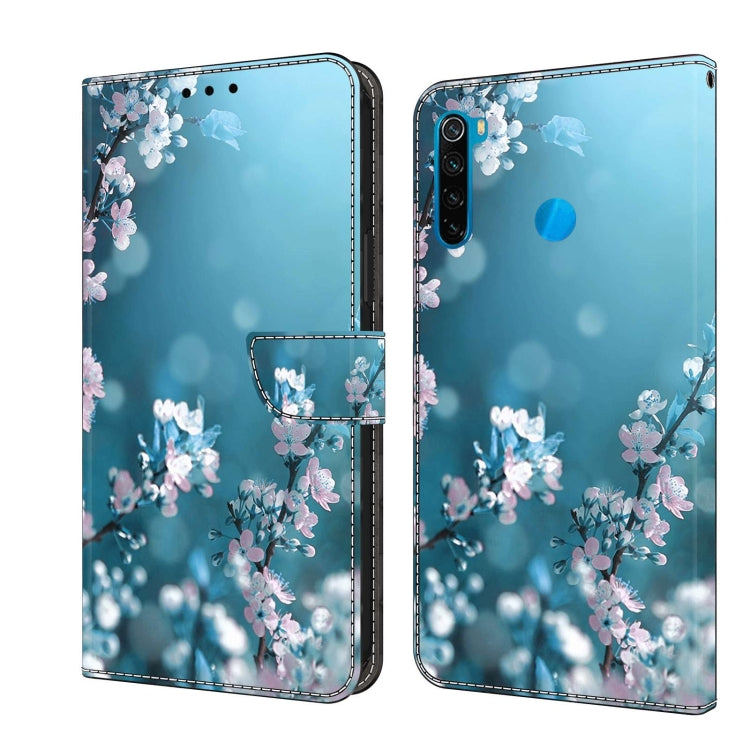 Crystal 3D Shockproof Protective Leather Phone Case, For Xiaomi Redmi Note 8T