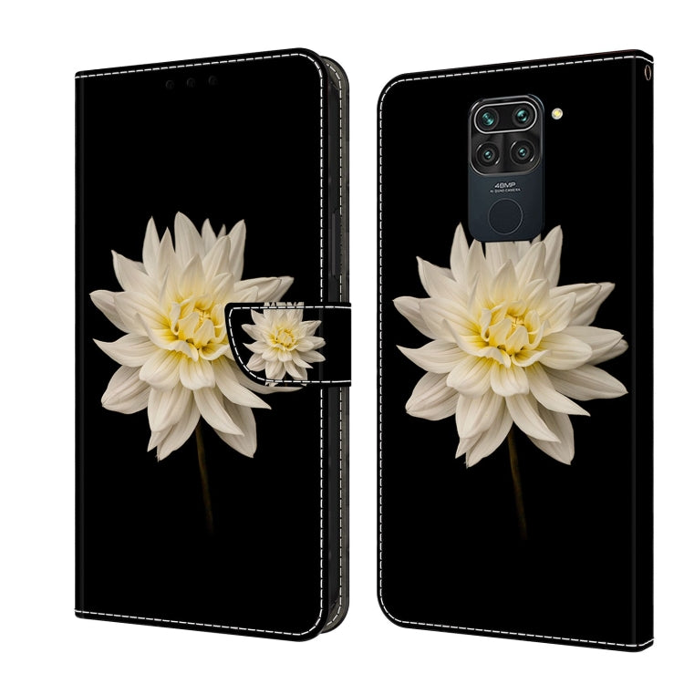 Crystal 3D Shockproof Protective Leather Phone Case, For Xiaomi Redmi Note 9