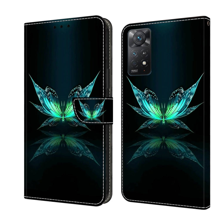 Crystal 3D Shockproof Protective Leather Phone Case, For Xiaomi Redmi Note 11 Pro 5G / 4G Global