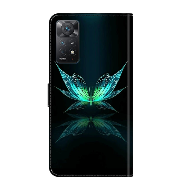 Crystal 3D Shockproof Protective Leather Phone Case, For Xiaomi Redmi Note 11 Pro 5G / 4G Global