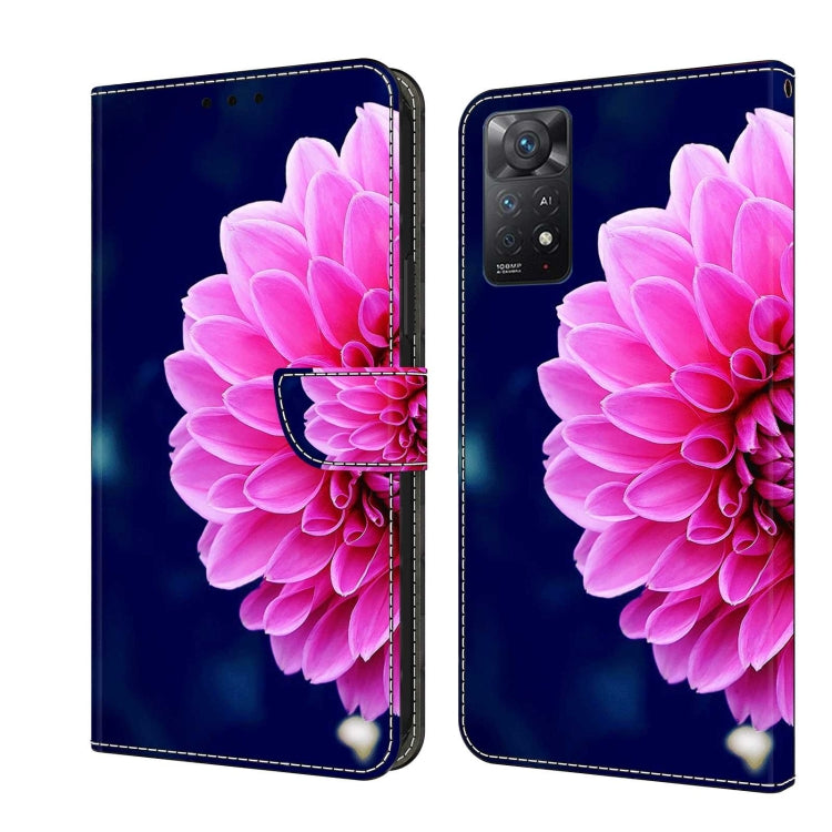 Crystal 3D Shockproof Protective Leather Phone Case, For Xiaomi Redmi Note 11 Pro 5G / 4G Global