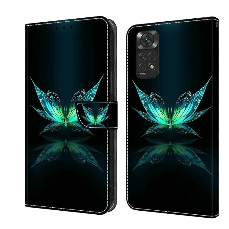 Crystal 3D Shockproof Protective Leather Phone Case, For Xiaomi Redmi Note 11 Global