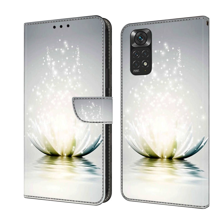 Crystal 3D Shockproof Protective Leather Phone Case, For Xiaomi Redmi Note 11 Global