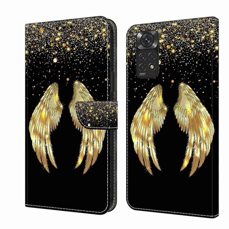 Crystal 3D Shockproof Protective Leather Phone Case, For Xiaomi Redmi Note 11 Global
