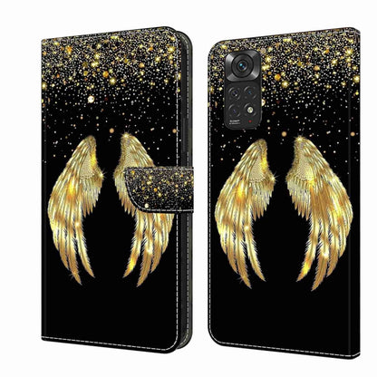 Crystal 3D Shockproof Protective Leather Phone Case, For Xiaomi Redmi Note 11 Global