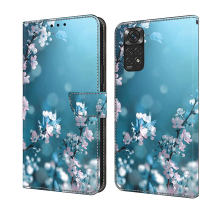 Crystal 3D Shockproof Protective Leather Phone Case, For Xiaomi Redmi Note 11 Global