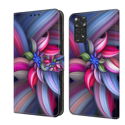 Crystal 3D Shockproof Protective Leather Phone Case, For Xiaomi Redmi Note 11 Global
