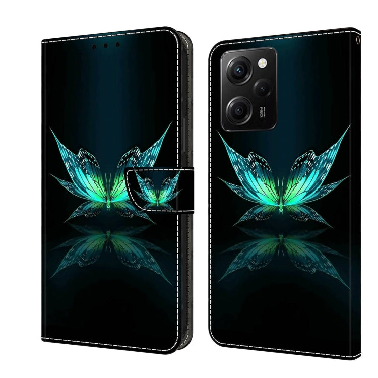 Crystal 3D Shockproof Protective Leather Phone Case, For Xiaomi Redmi Note 12 Pro Global