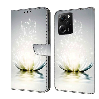 Crystal 3D Shockproof Protective Leather Phone Case, For Xiaomi Redmi Note 12 Pro Global