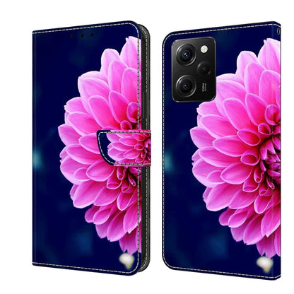 Crystal 3D Shockproof Protective Leather Phone Case, For Xiaomi Redmi Note 12 Pro Global