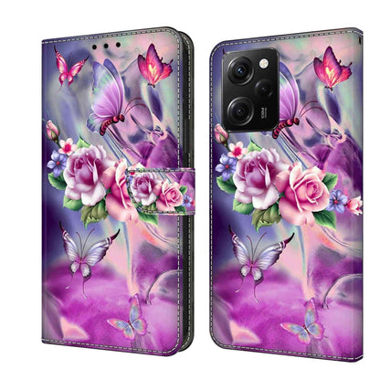 Crystal 3D Shockproof Protective Leather Phone Case, For Xiaomi Redmi Note 12 Pro Global