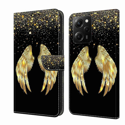 Crystal 3D Shockproof Protective Leather Phone Case, For Xiaomi Redmi Note 12 Pro Global