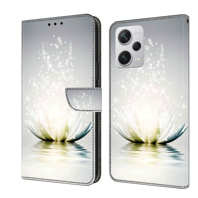 Crystal 3D Shockproof Protective Leather Phone Case, For Xiaomi Redmi Note 12 Pro+