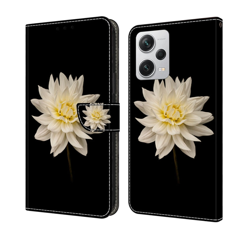 Crystal 3D Shockproof Protective Leather Phone Case, For Xiaomi Redmi Note 12 Pro+