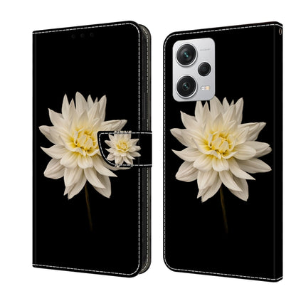 Crystal 3D Shockproof Protective Leather Phone Case, For Xiaomi Redmi Note 12 Pro+