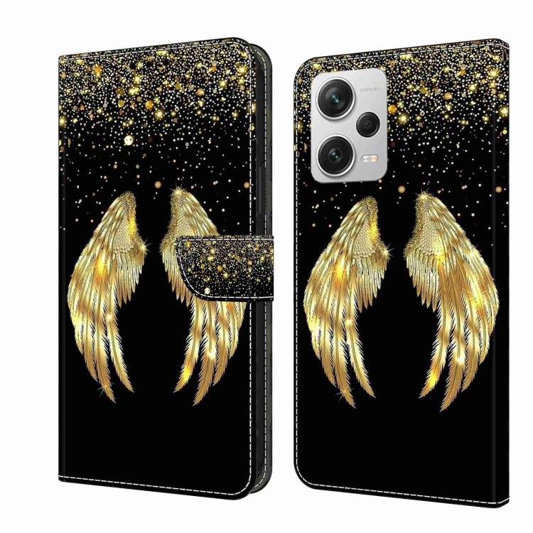 Crystal 3D Shockproof Protective Leather Phone Case, For Xiaomi Redmi Note 12 Pro+
