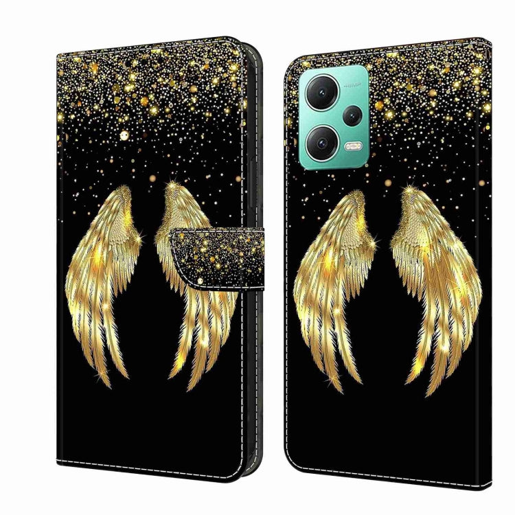 Crystal 3D Shockproof Protective Leather Phone Case, For Xiaomi Redmi Note 12 5G Global / Poco X5