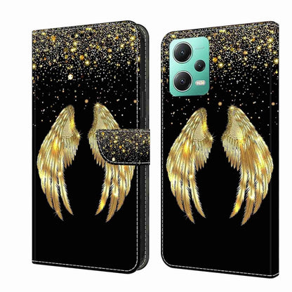 Crystal 3D Shockproof Protective Leather Phone Case, For Xiaomi Redmi Note 12 5G Global / Poco X5