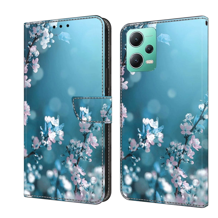 Crystal 3D Shockproof Protective Leather Phone Case, For Xiaomi Redmi Note 12 5G Global / Poco X5
