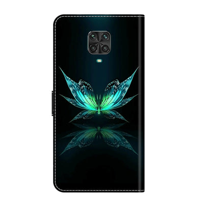 Crystal 3D Shockproof Protective Leather Phone Case, For Xiaomi Redmi Note 9 Pro