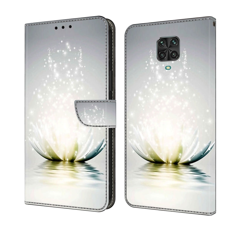 Crystal 3D Shockproof Protective Leather Phone Case, For Xiaomi Redmi Note 9 Pro